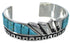 Turquoise Inlay Southwest Jewelry Cuff Bracelet BW66365